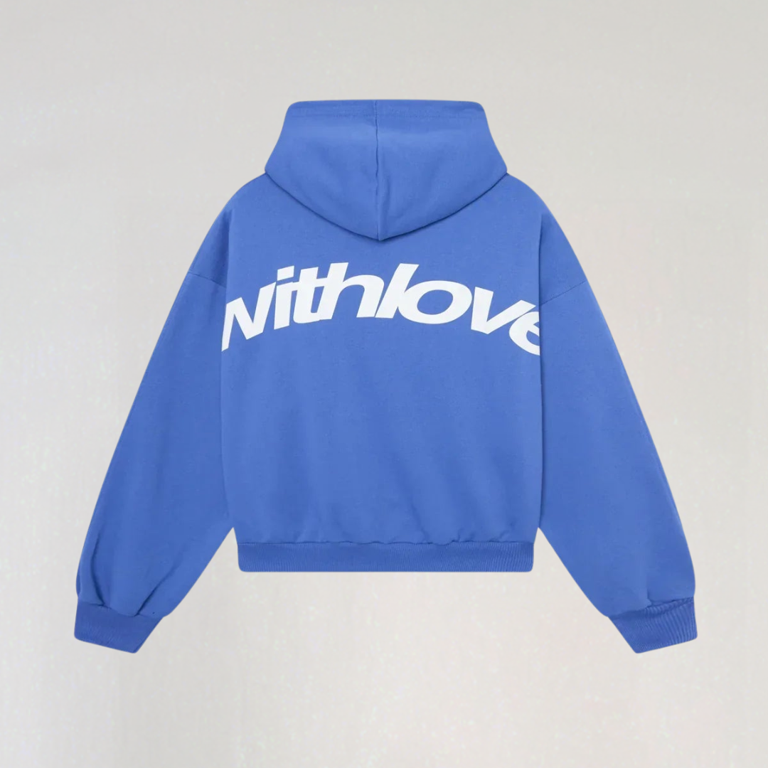 Oversized With Love Hoodie | Streetwear Graphic Hoodie for Men & Women