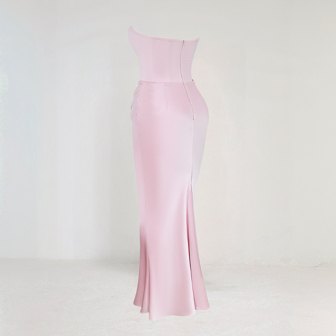 Luxury Corset Maxi Dress
