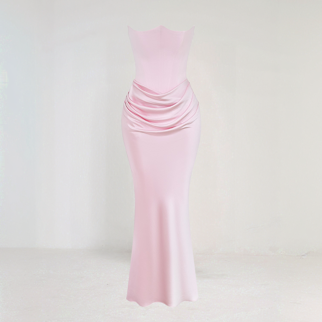 Luxury Corset Maxi Dress