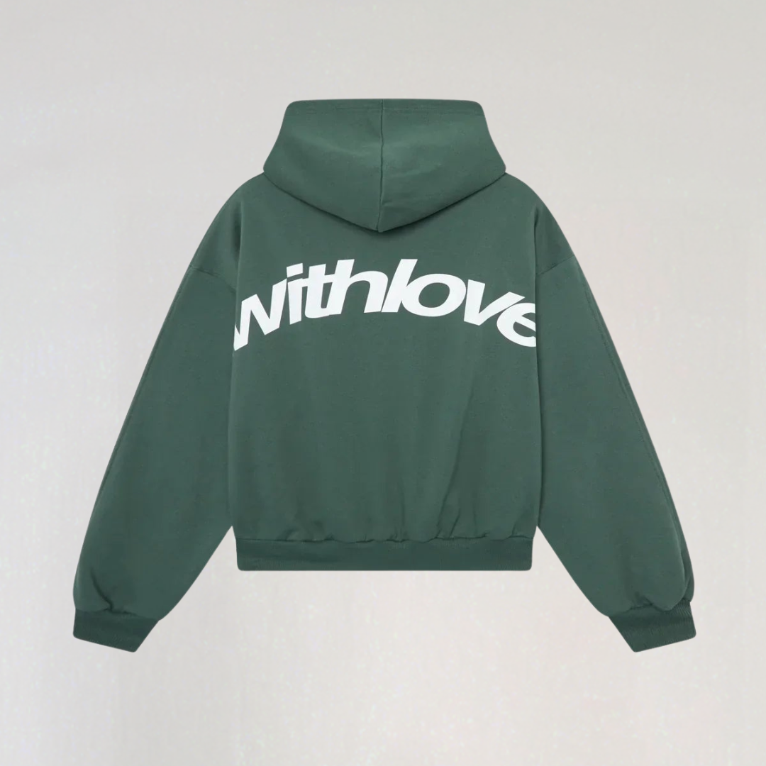 Oversized With Love Hoodie | Streetwear Graphic Hoodie for Men & Women