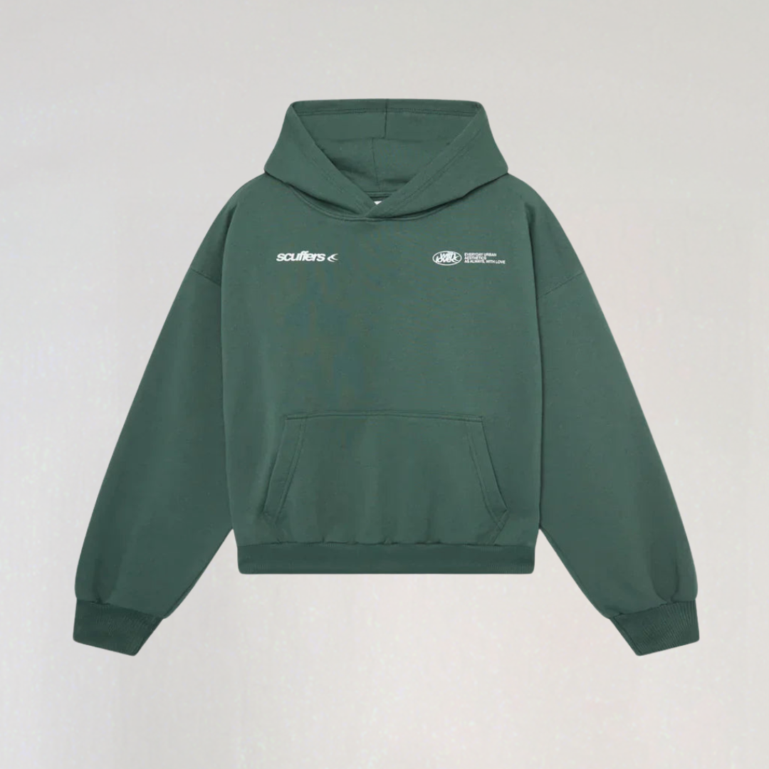 Oversized With Love Hoodie | Streetwear Graphic Hoodie for Men & Women
