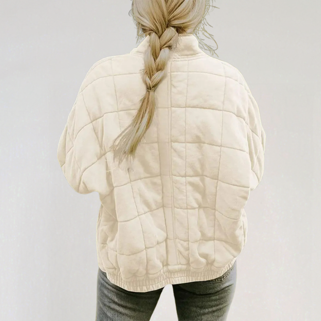 Elegant Padded Autumn Jacket for Women