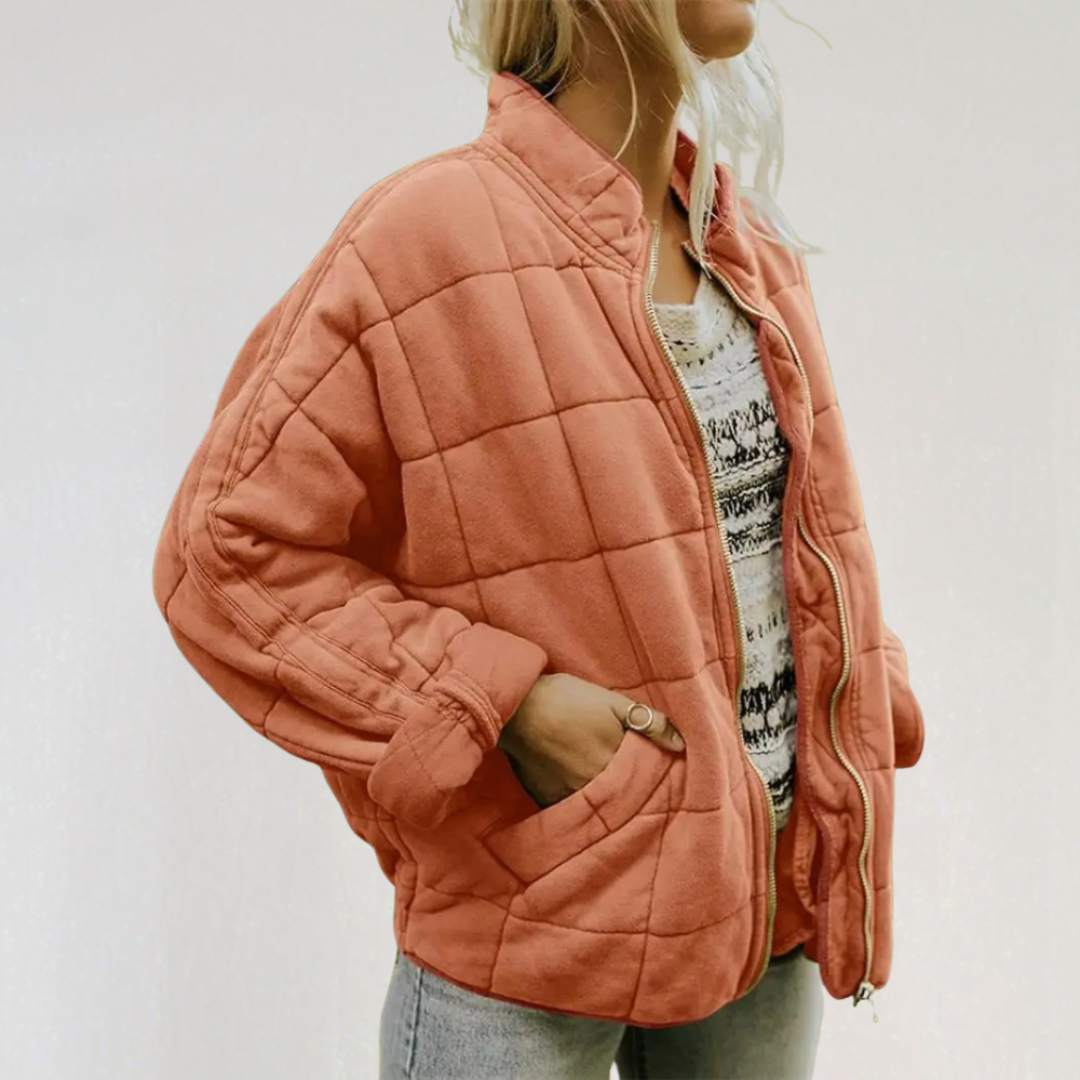 Elegant Padded Autumn Jacket for Women