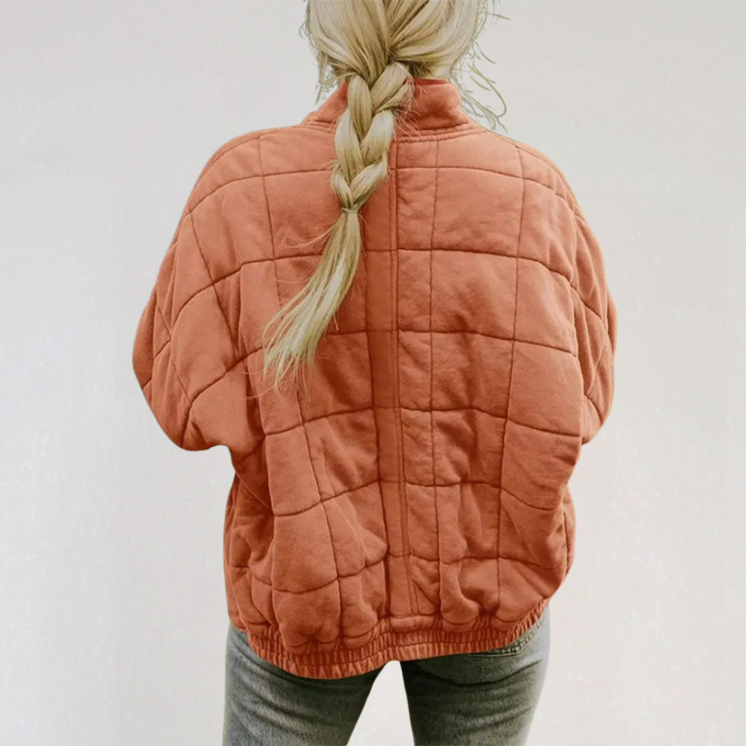 Elegant Padded Autumn Jacket for Women