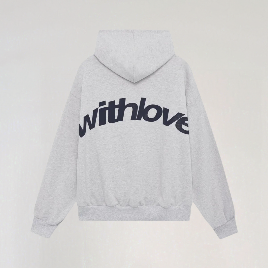 Oversized With Love Hoodie | Streetwear Graphic Hoodie for Men & Women