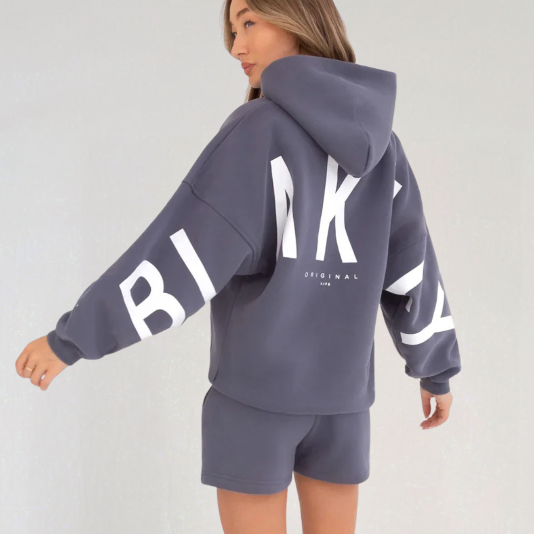 Oversized Hoodie with Print