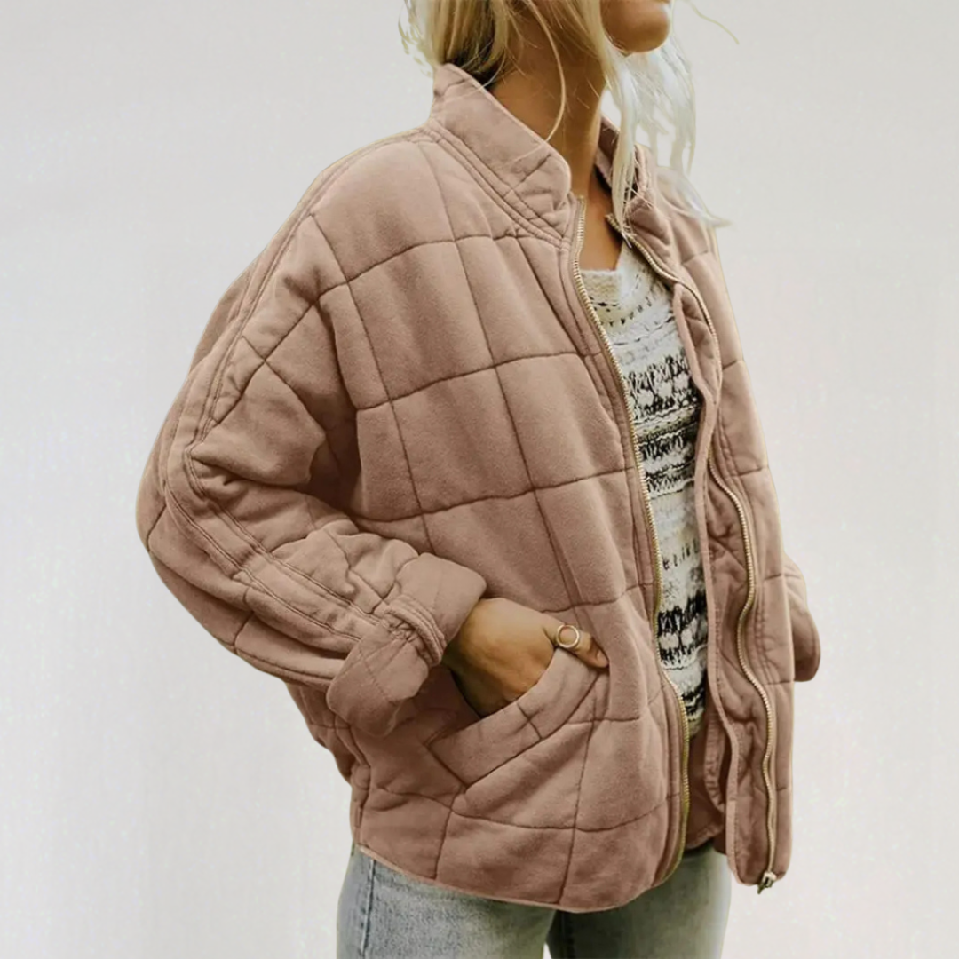 Elegant Padded Autumn Jacket for Women