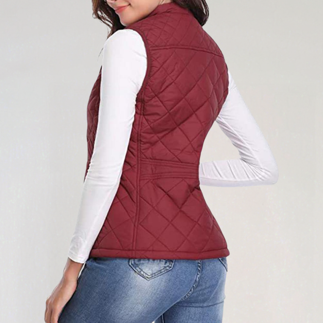 Quilted Lightweight Body Warmer | Padded Outdoor Jacket for Women