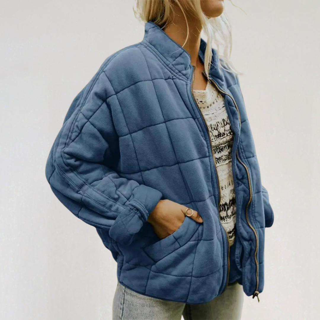 Elegant Padded Autumn Jacket for Women