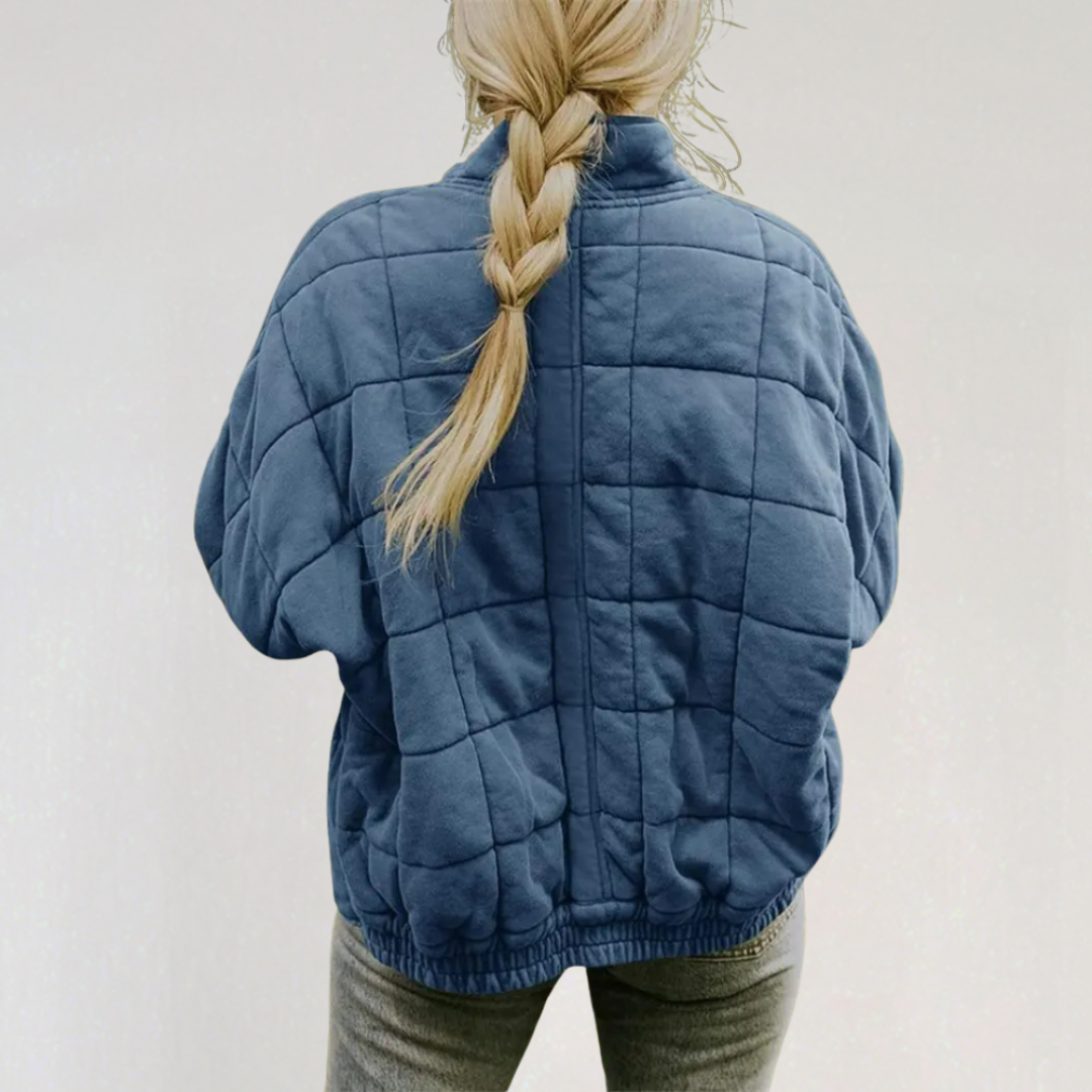 Elegant Padded Autumn Jacket for Women