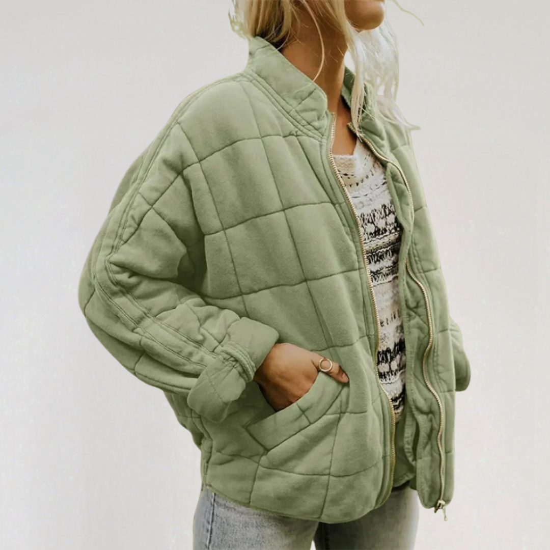 Elegant Padded Autumn Jacket for Women