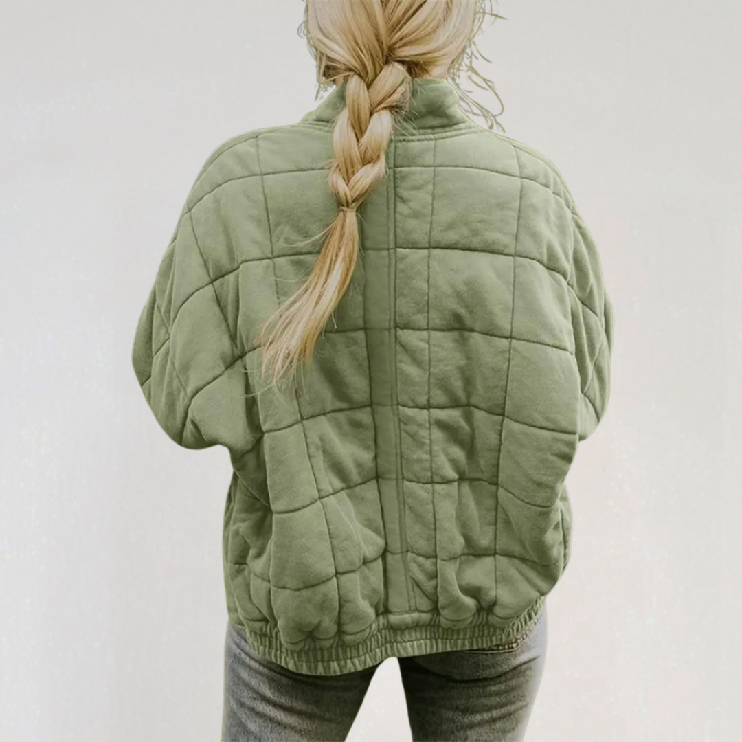 Elegant Padded Autumn Jacket for Women