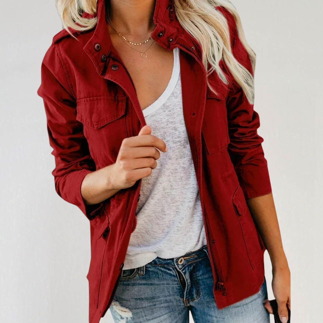 Utility Lightweight Jacket with Multiple Pockets
