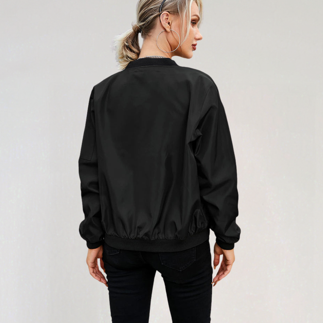 Lightweight Bomber Jacket for Women