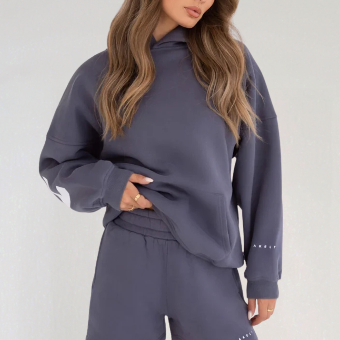 Oversized Hoodie with Print