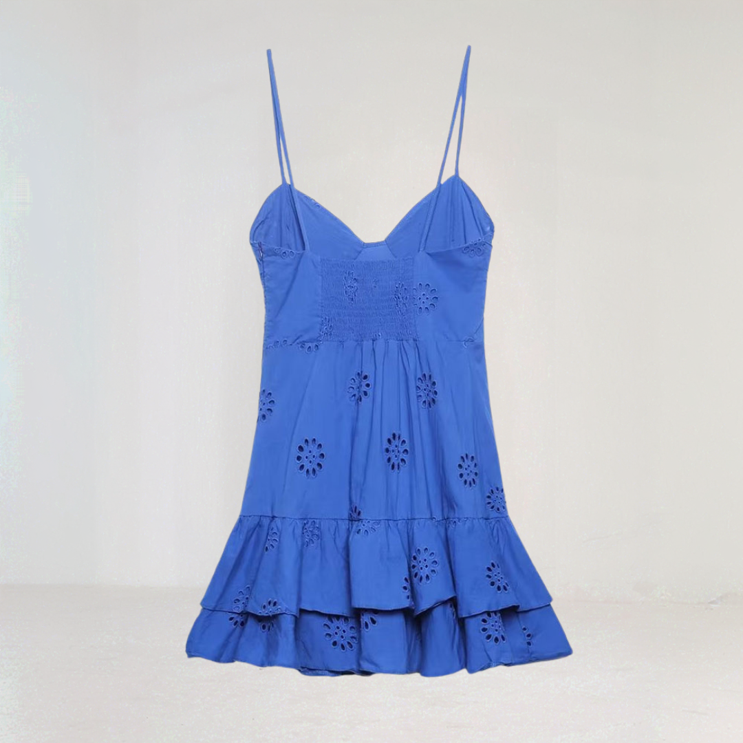 Elegant Smocked Mini Dress
