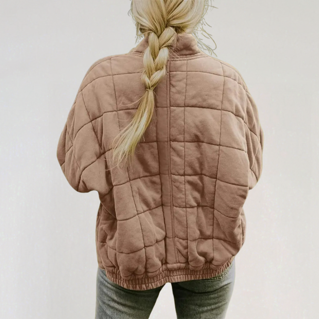Elegant Padded Autumn Jacket for Women