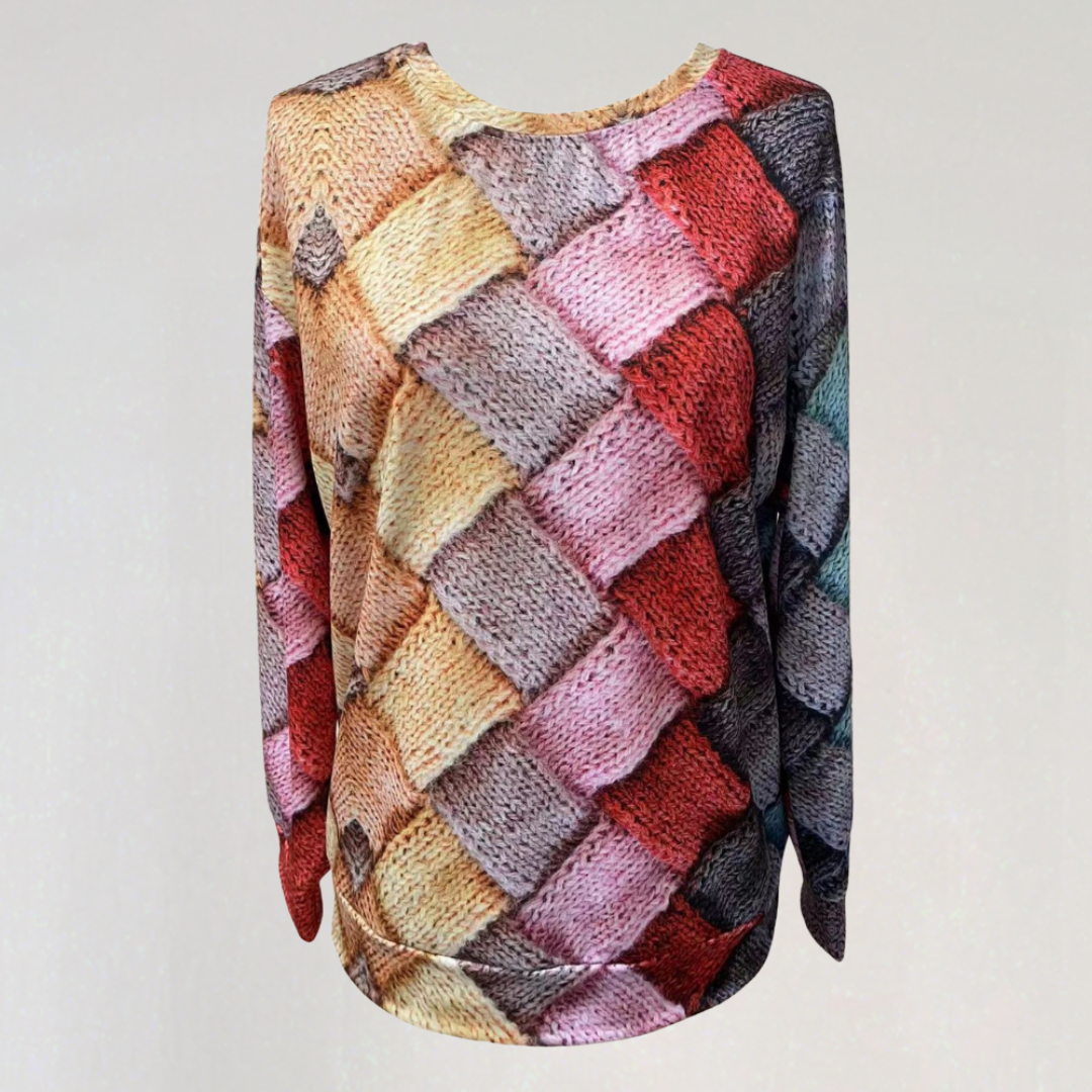 Elegant Colorful Sweater for Women