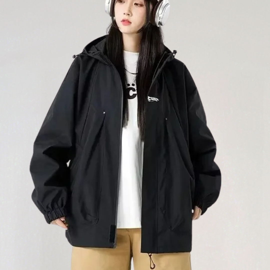 Waterproof Jacket for Women | Trendy Windbreaker Jacket