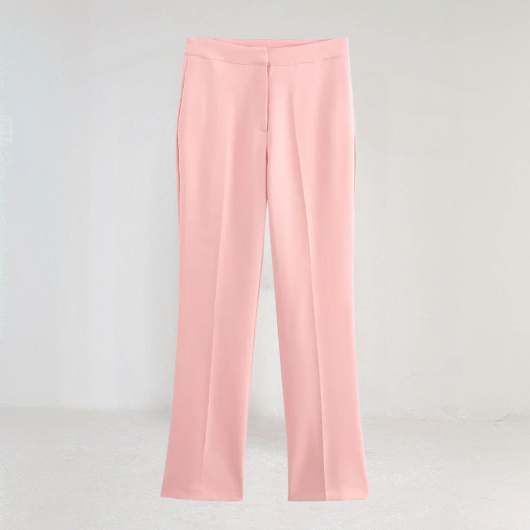 Pink Strapless Co-ord Set