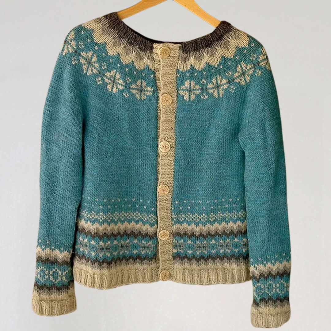 Elegant Scandinavian Cashmere Cardigan