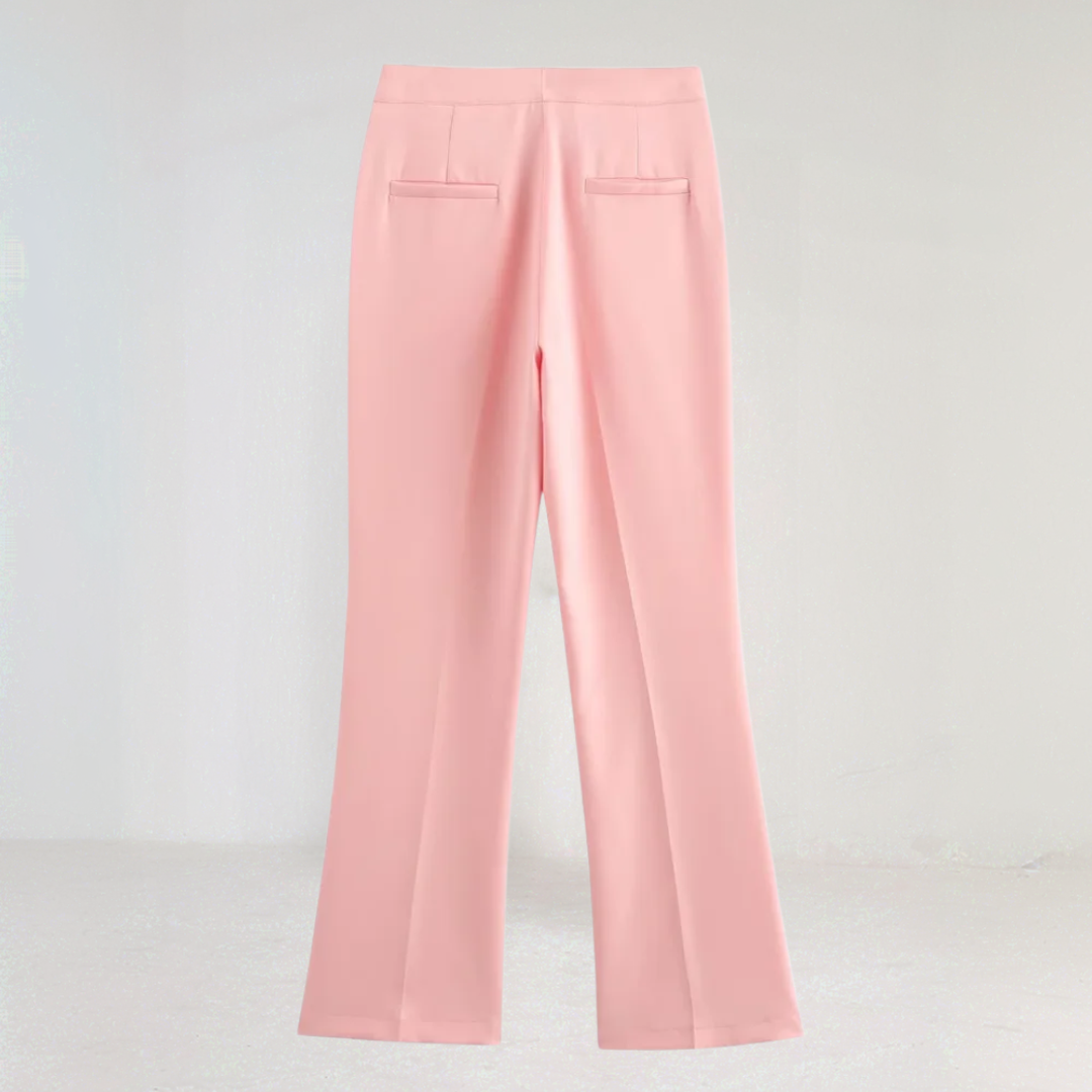 Pink Strapless Co-ord Set