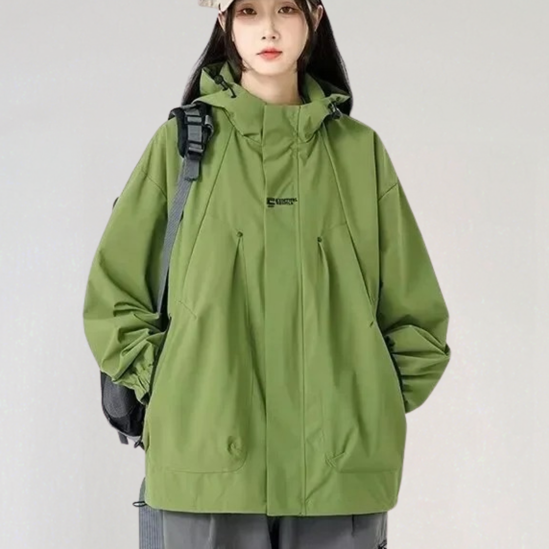 Waterproof Jacket for Women | Trendy Windbreaker Jacket