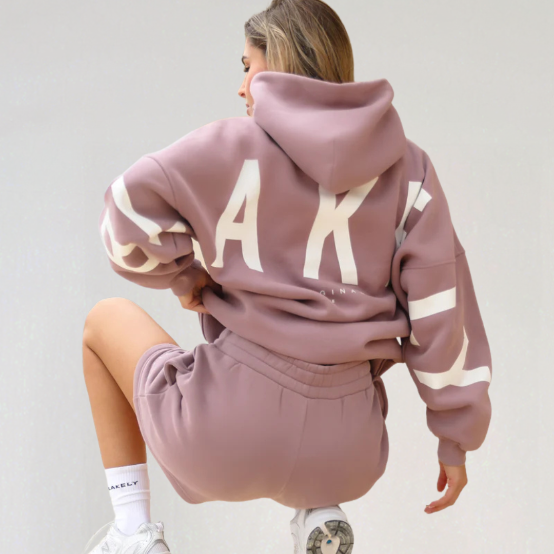 Oversized Hoodie with Print