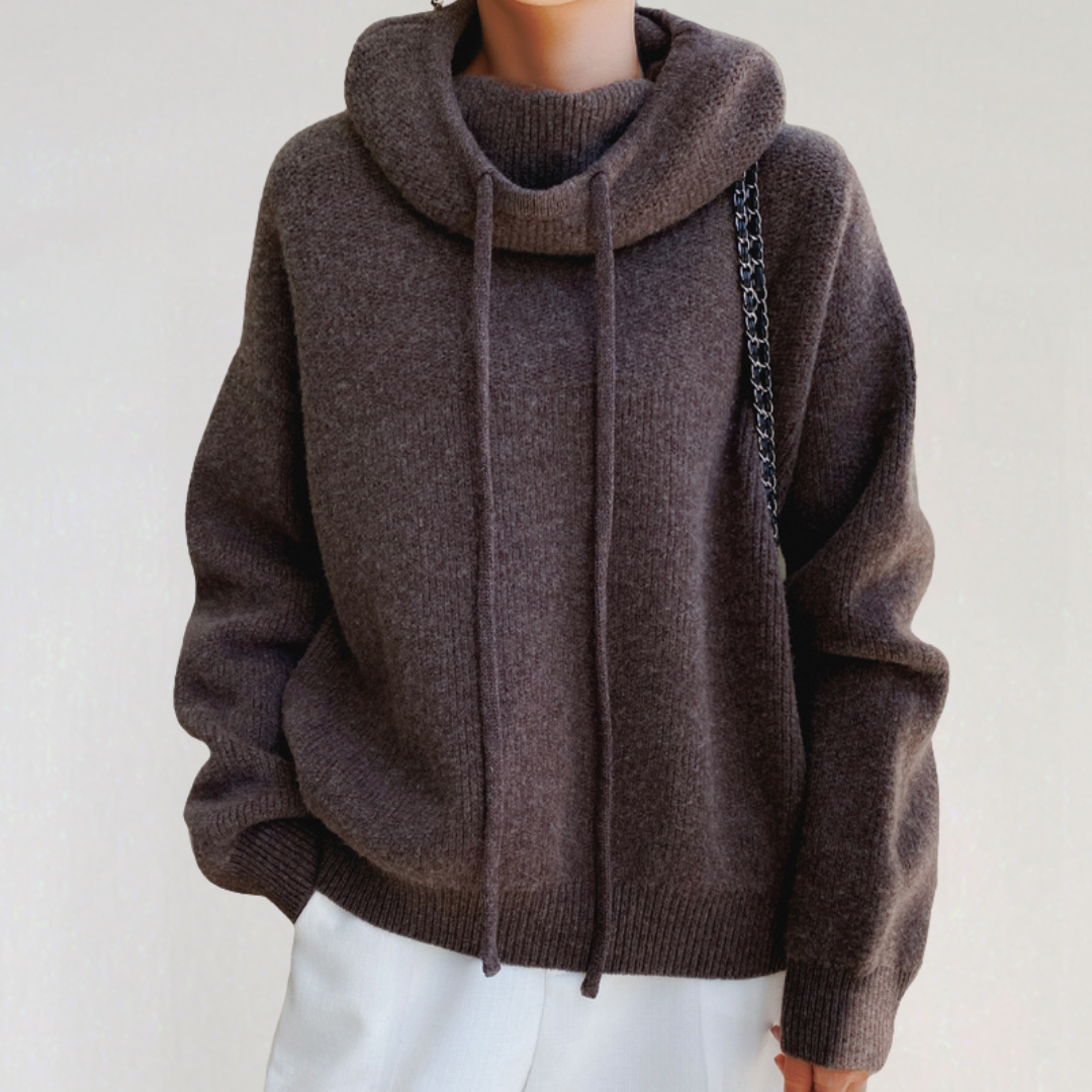 Turtleneck Hoodie for Women
