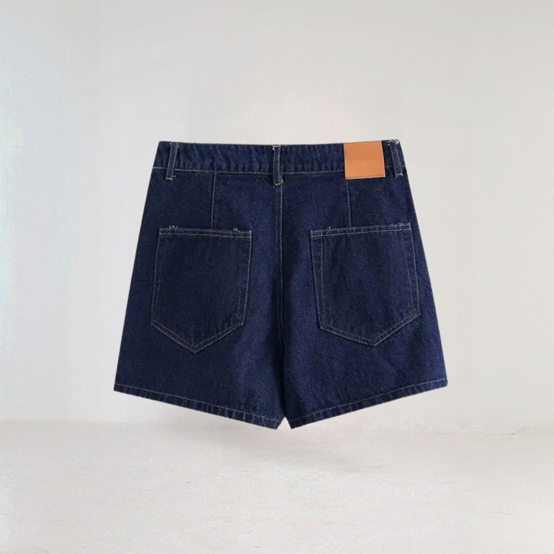 Cropped Denim Co-ord Set