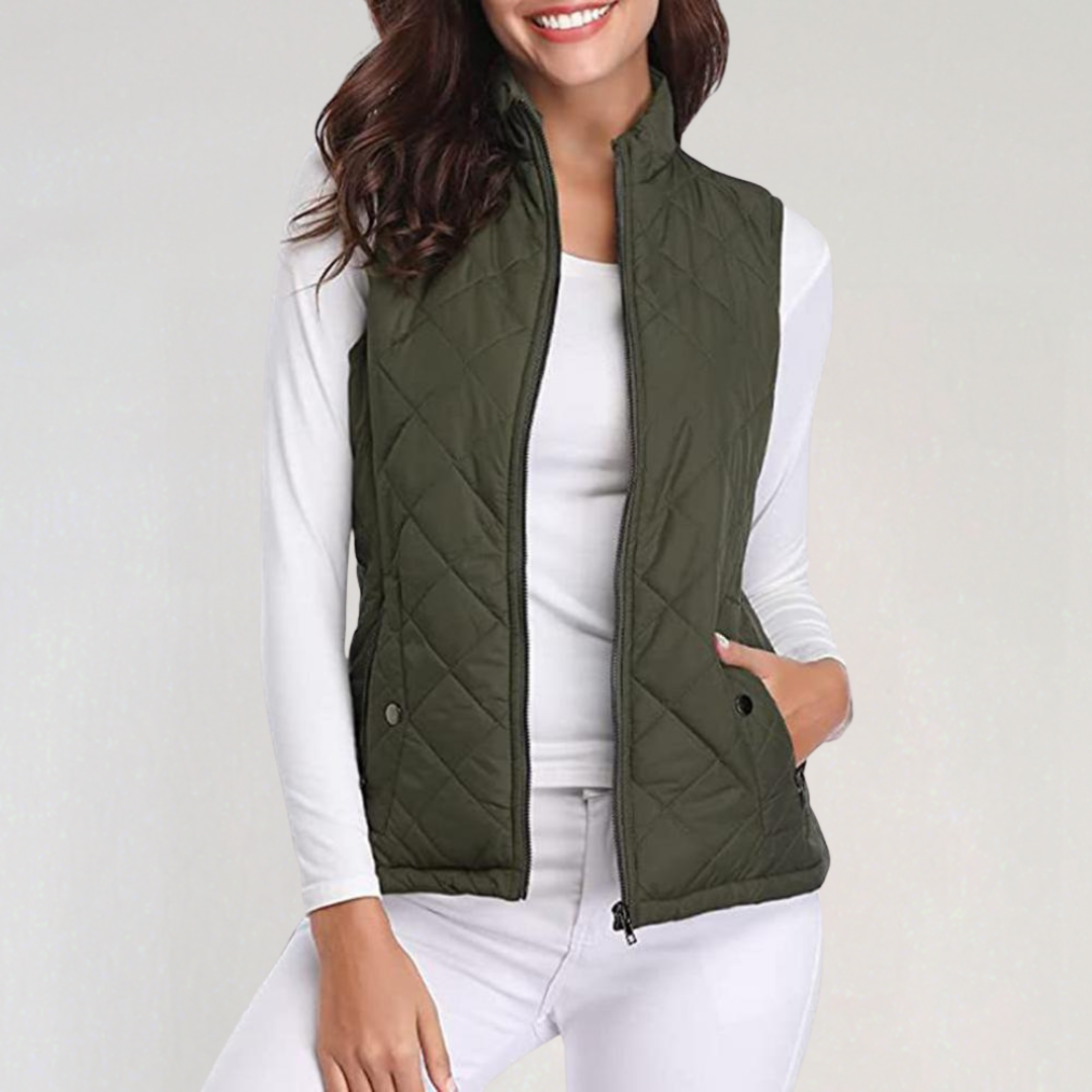 Quilted Lightweight Body Warmer | Padded Outdoor Jacket for Women