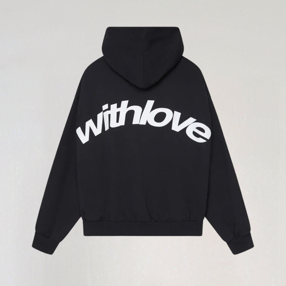 Oversized With Love Hoodie | Streetwear Graphic Hoodie for Men & Women