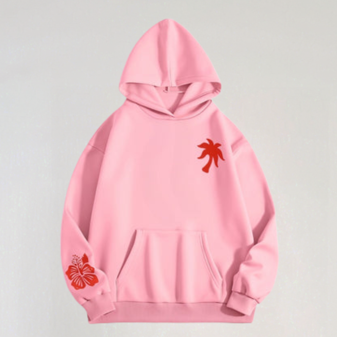 Soft Embroidered Hoodie for Women