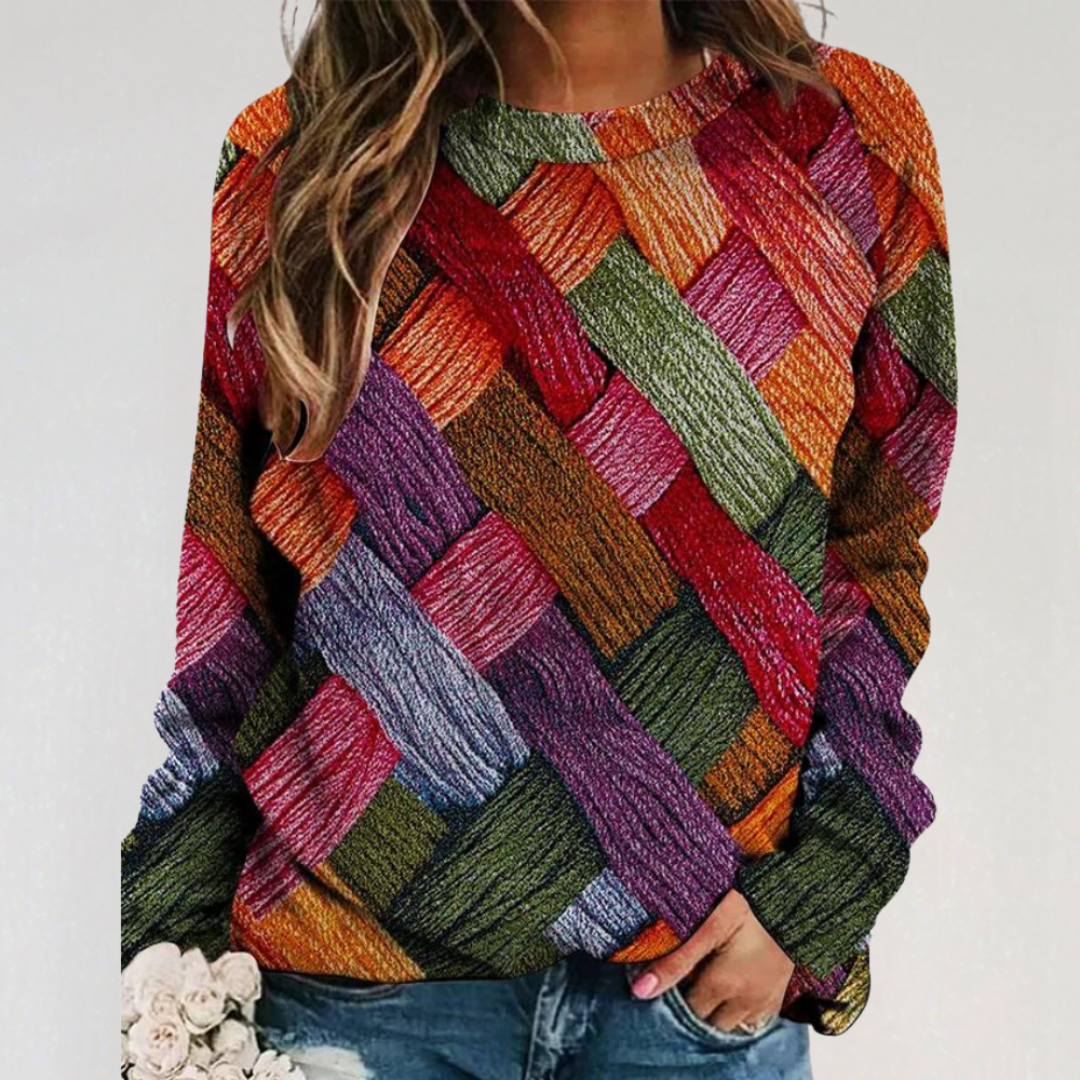 Elegant Colorful Sweater for Women
