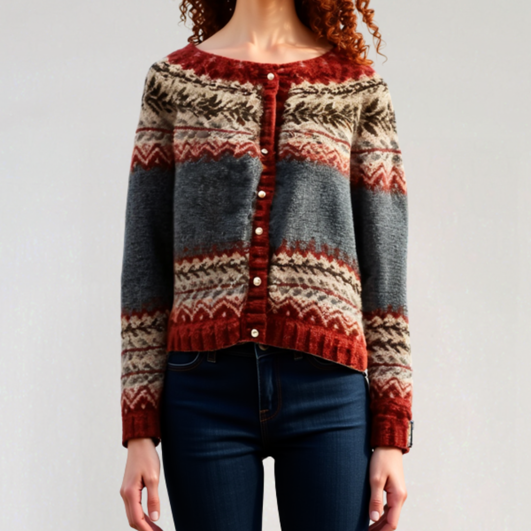 Elegant Scandinavian Cashmere Cardigan