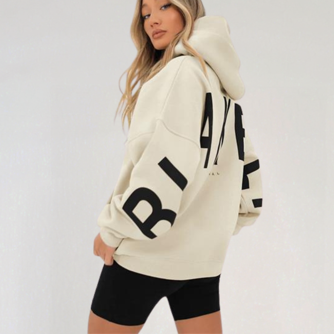 Oversized Hoodie with Print