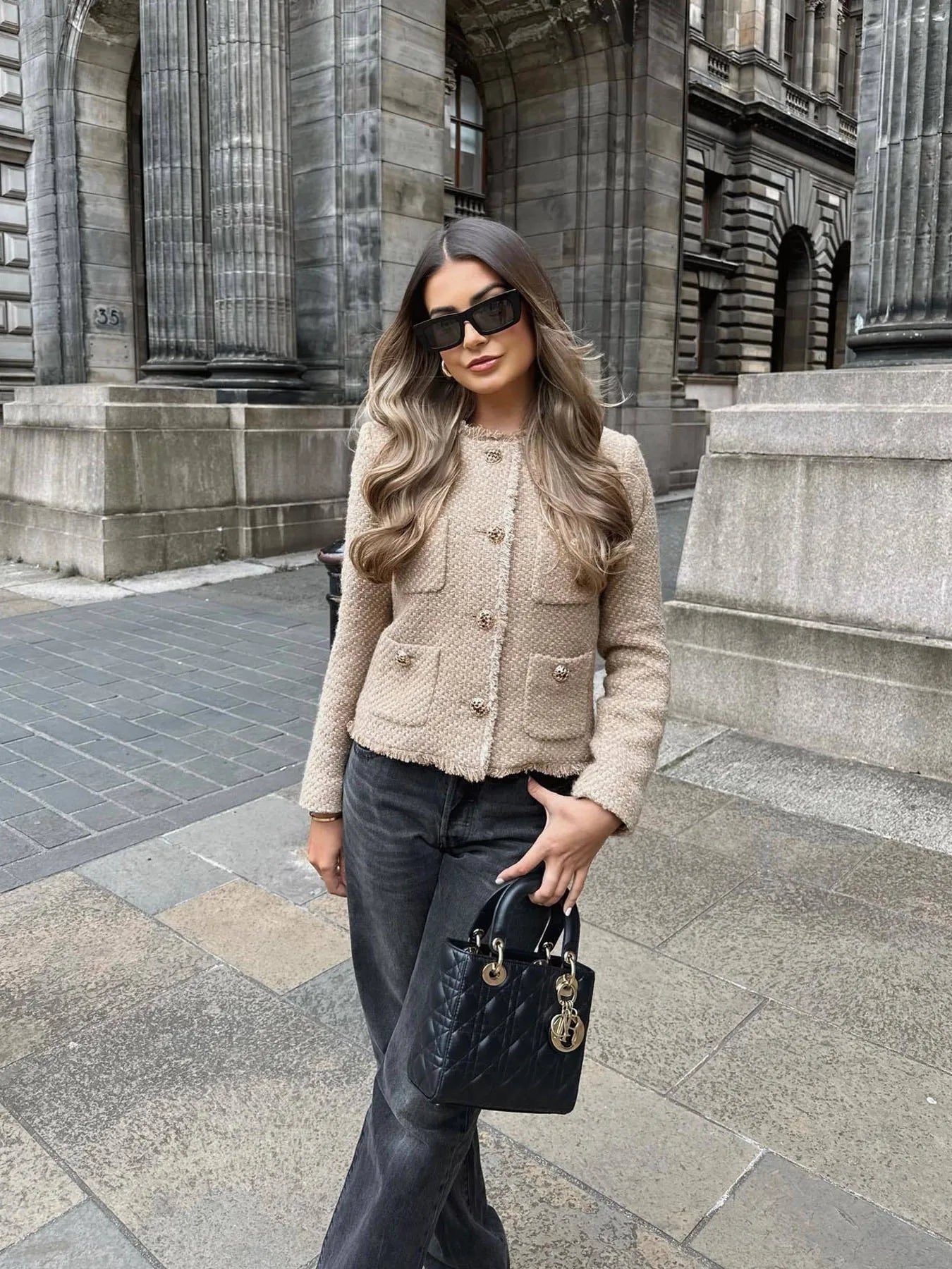 Stylish Tweed Jacket for Women