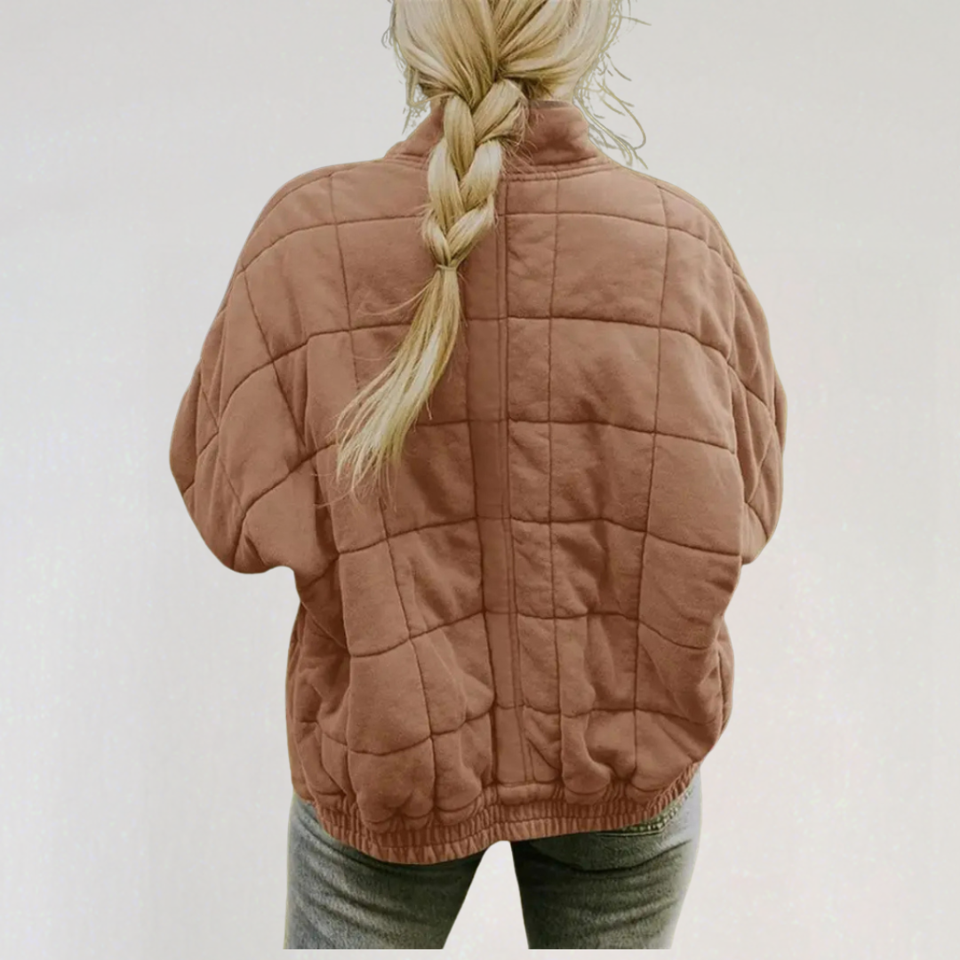 Elegant Padded Autumn Jacket for Women