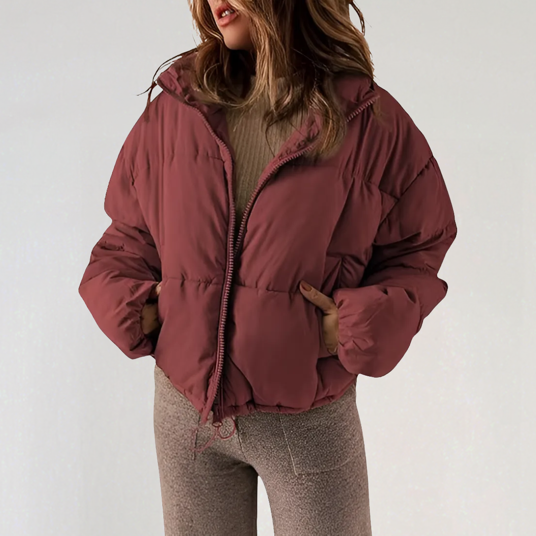Warm Elegant Puffer Jacket for Women