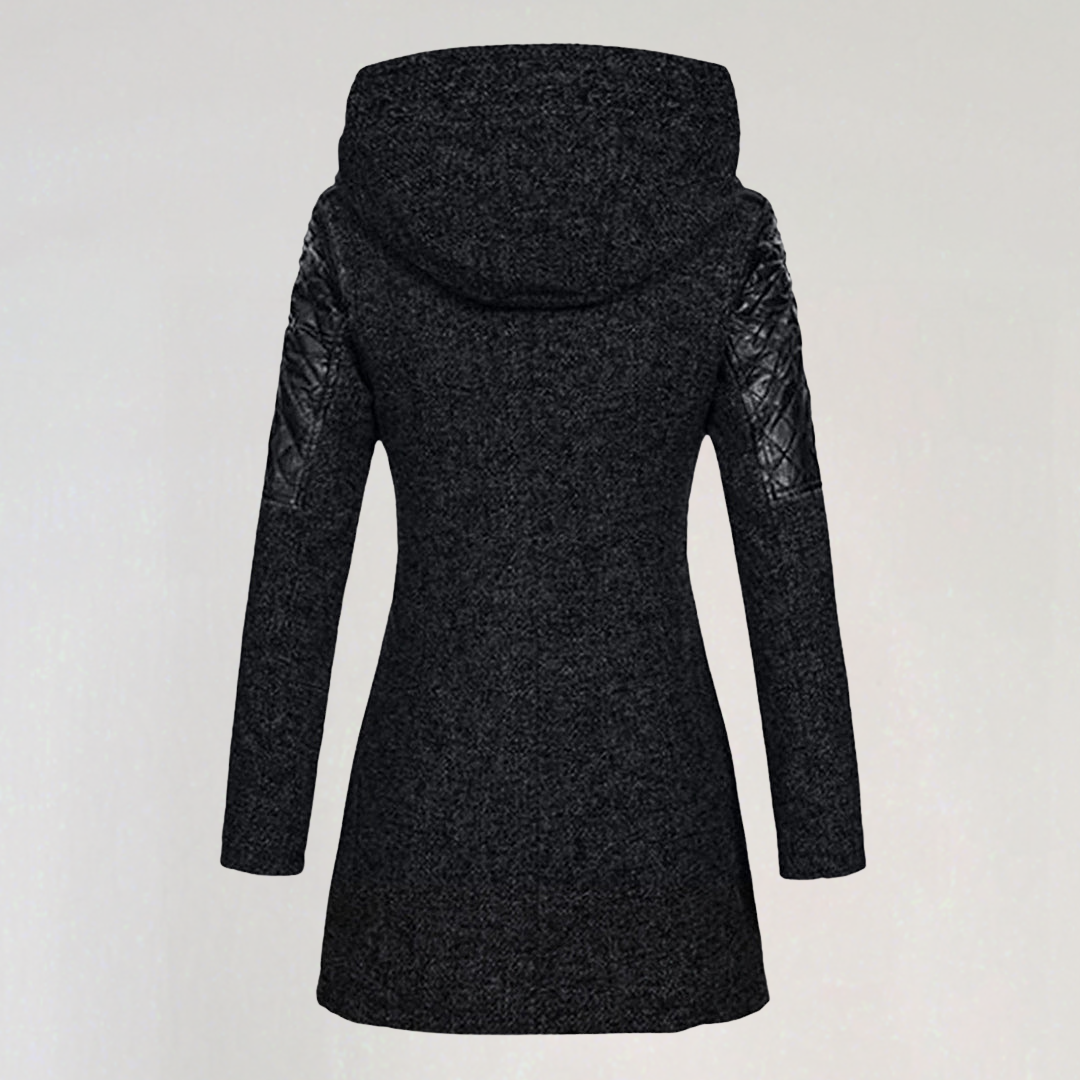 Long Winter Coat with Hood for Women
