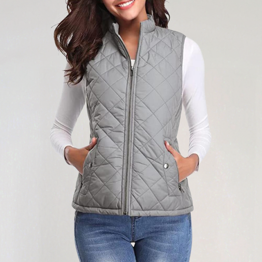Quilted Lightweight Body Warmer | Padded Outdoor Jacket for Women