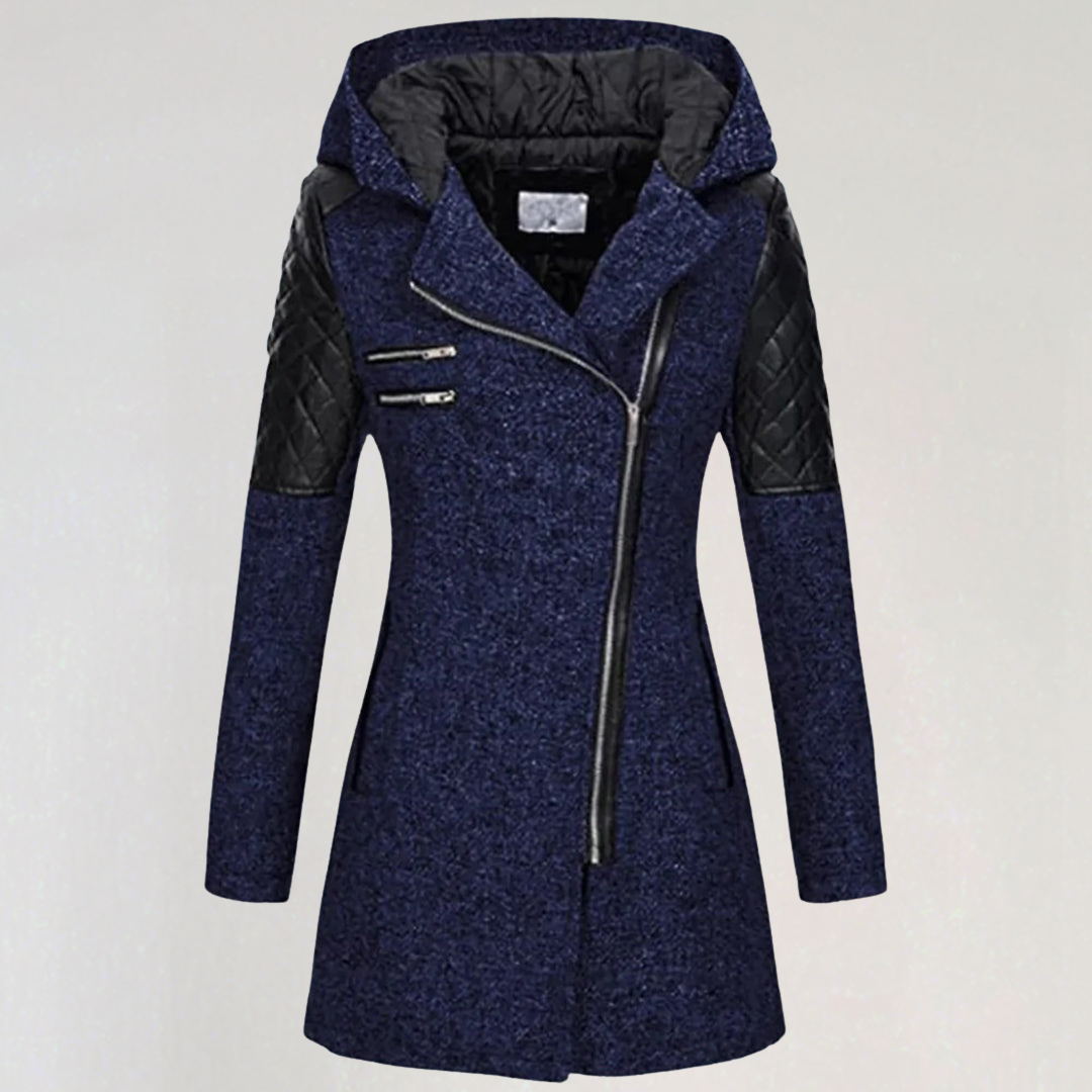 Long Winter Coat with Hood for Women