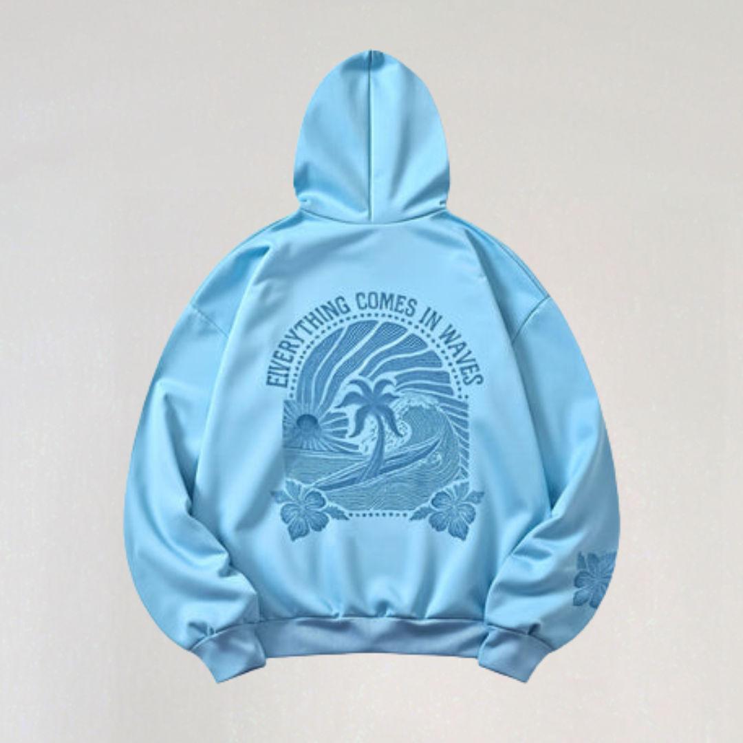 Soft Embroidered Hoodie for Women