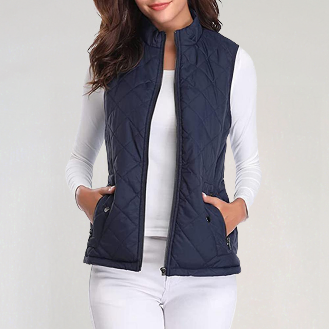Quilted Lightweight Body Warmer | Padded Outdoor Jacket for Women