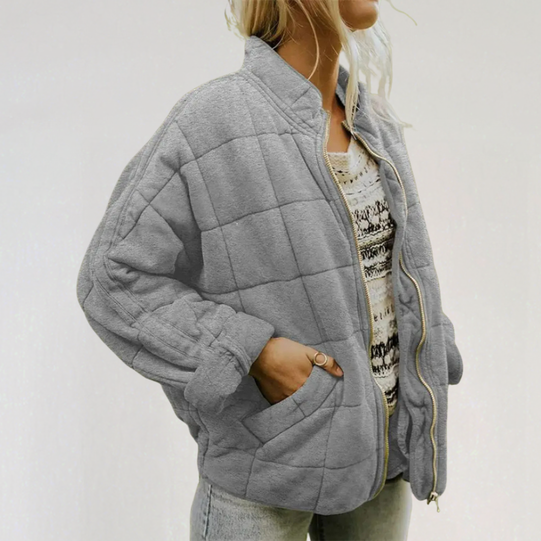 Elegant Padded Autumn Jacket for Women