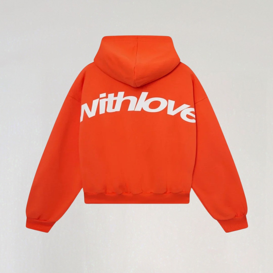 Oversized With Love Hoodie | Streetwear Graphic Hoodie for Men & Women