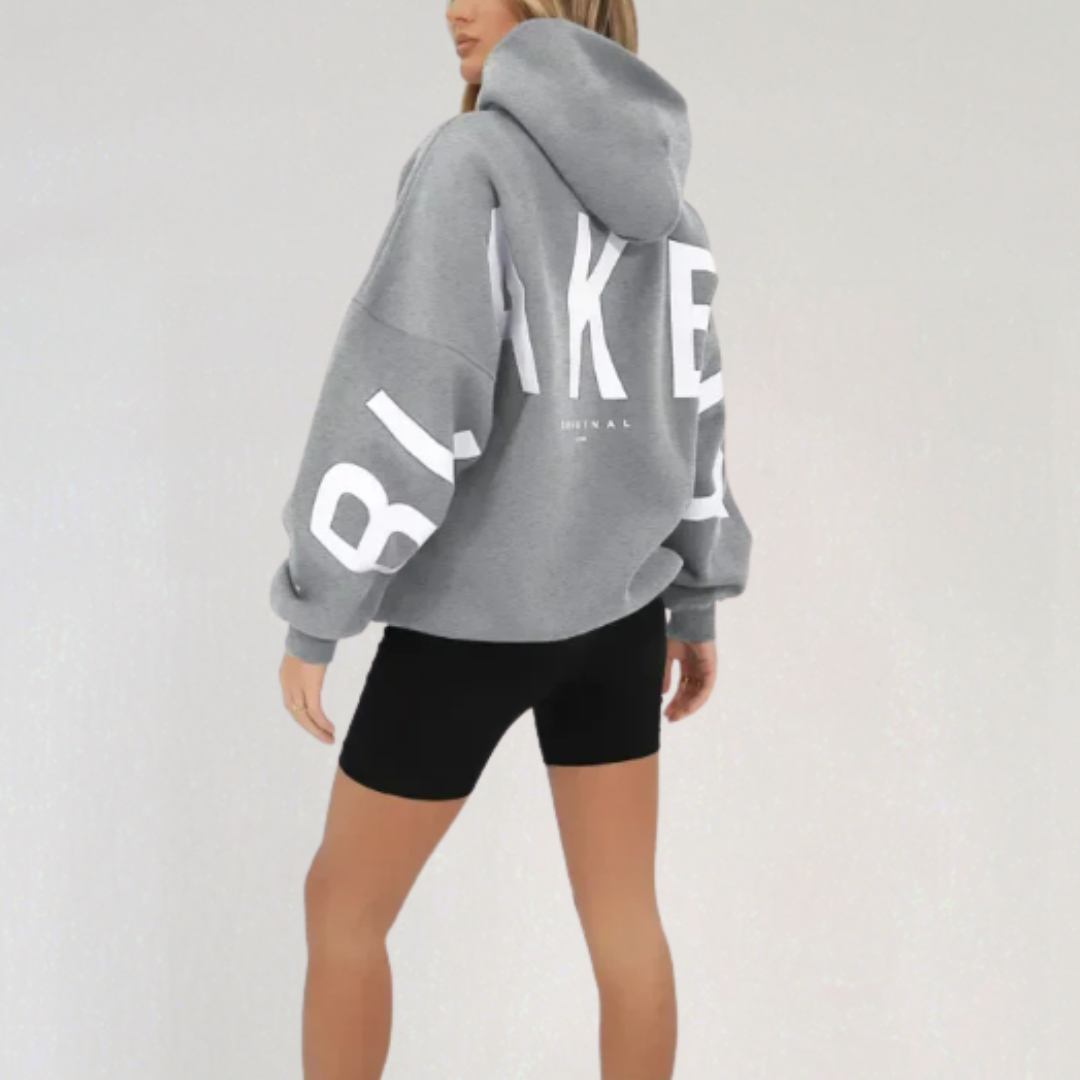 Oversized Hoodie with Print