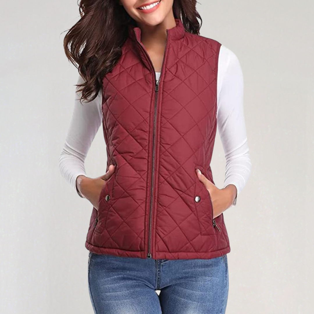 Quilted Lightweight Body Warmer | Padded Outdoor Jacket for Women