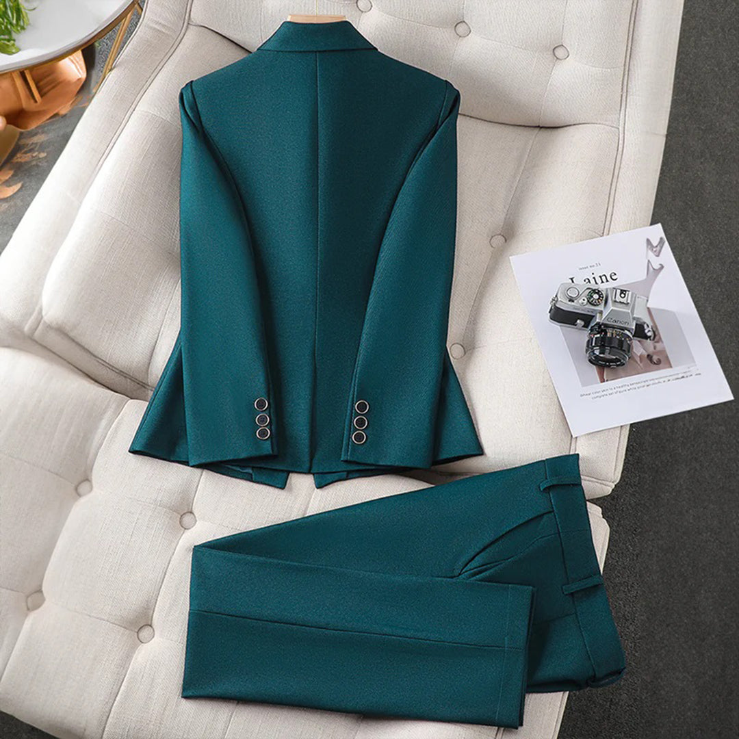 Elegant Comfortable Blazer and Trouser Set