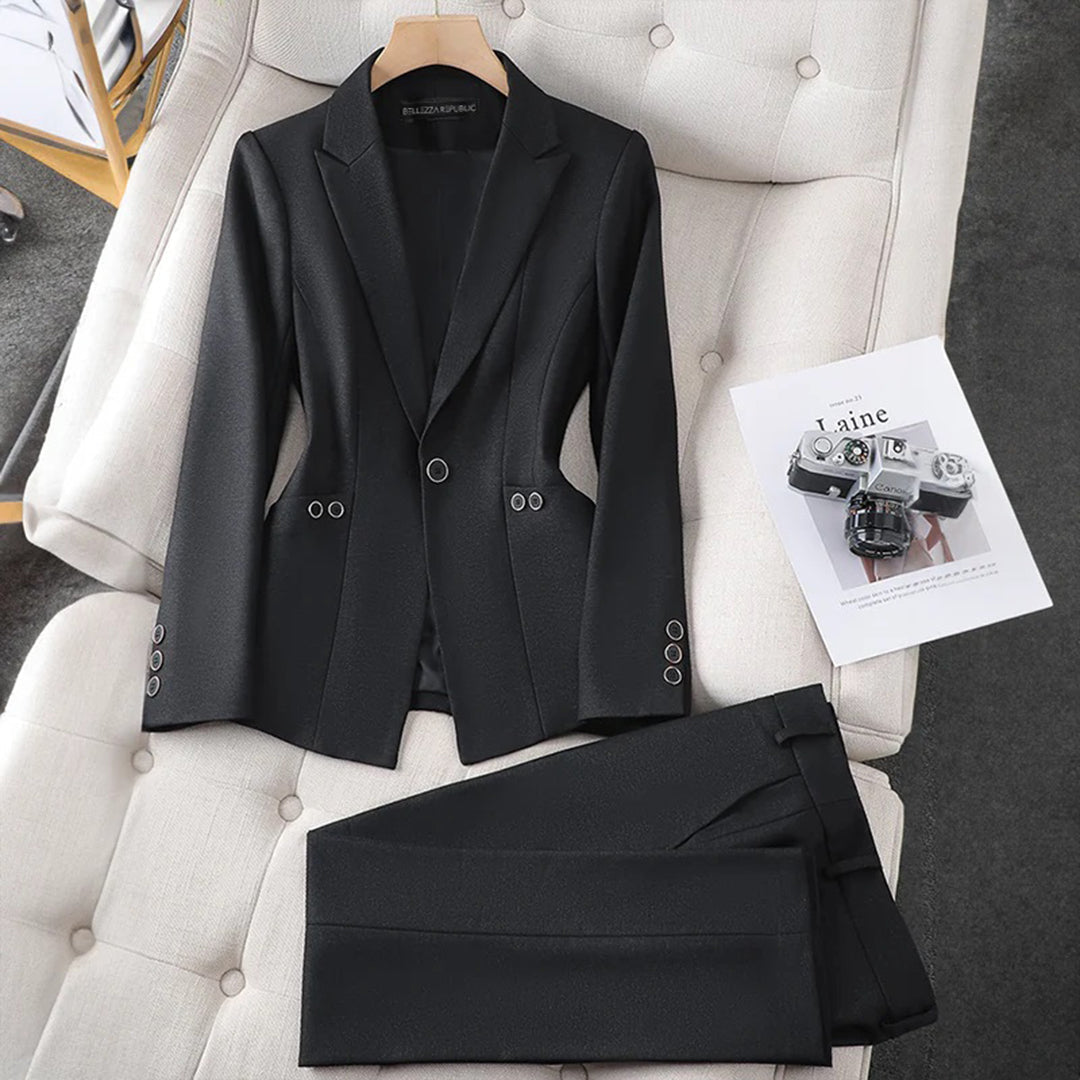 Elegant Comfortable Blazer and Trouser Set